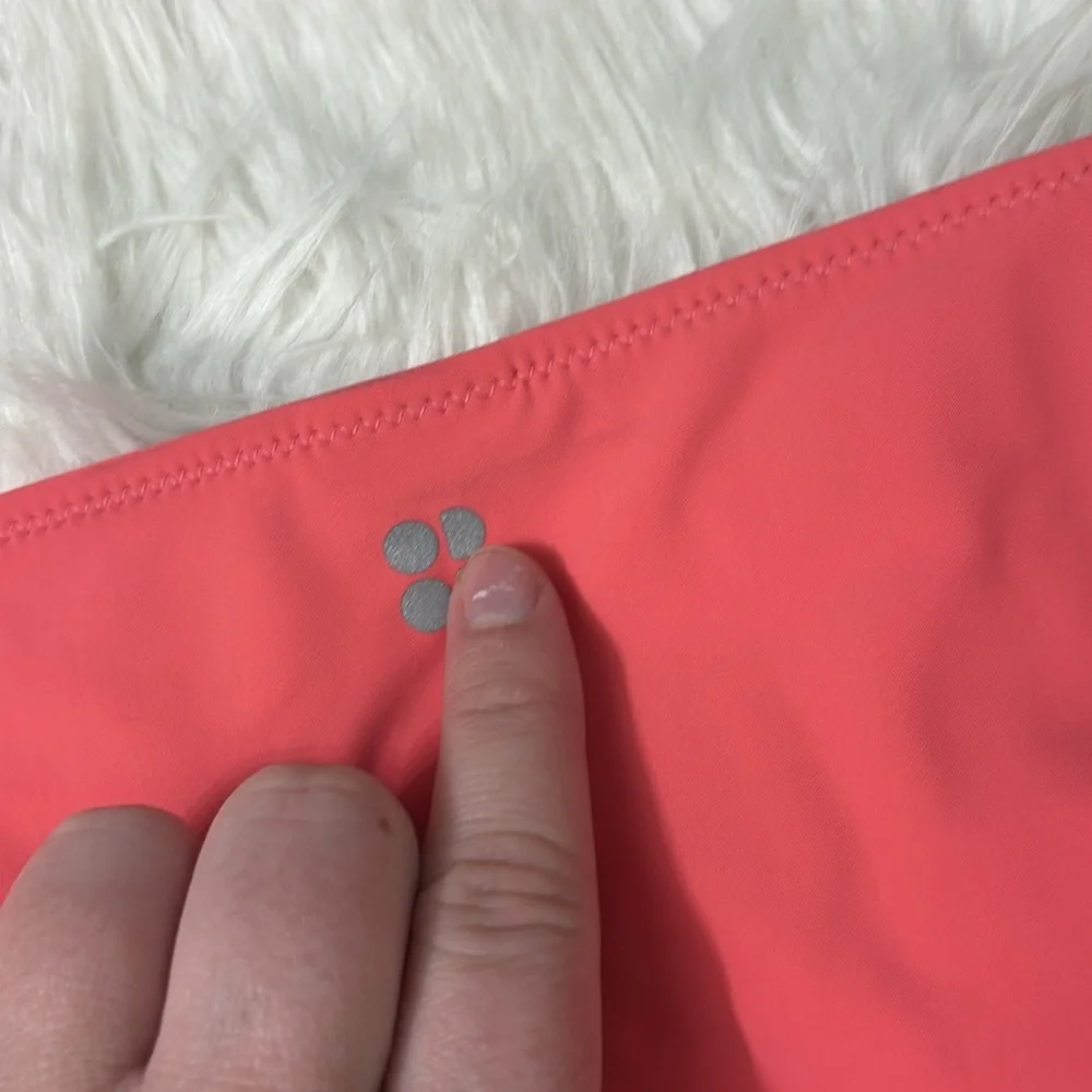 NWOT Flawed Sweaty Betty Light Pink Swim Bottoms US 8